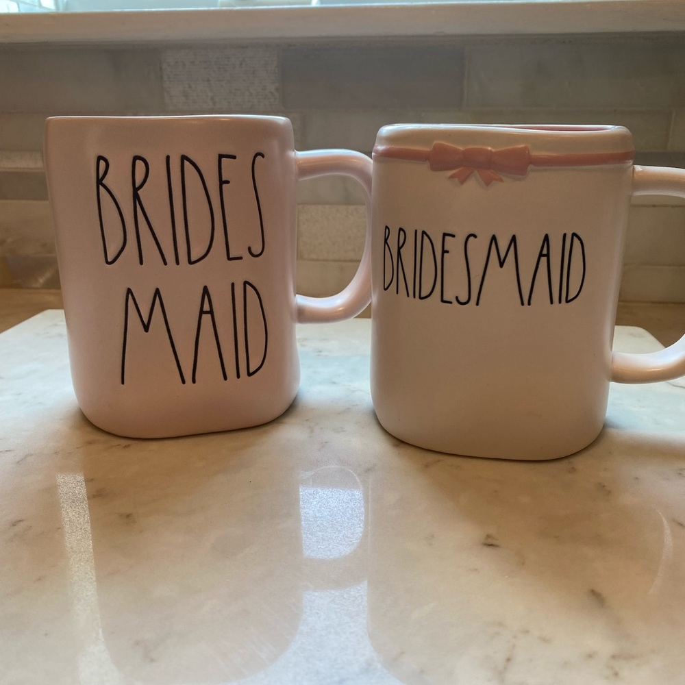 2 Rae Dunn Bridesmain Mugs